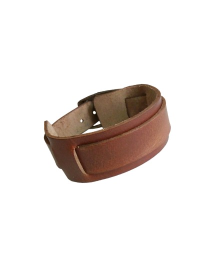 Brown Belt Leather Bracelet 